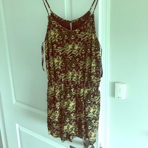 Pattered Romper Size Medium